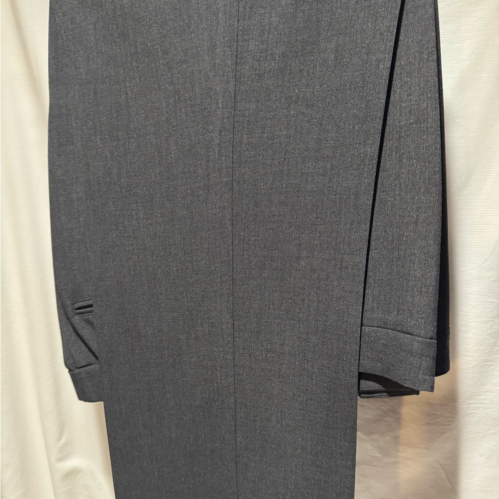 Grey Emma James dress pants. Never worn. 42” length and 32” inseam.